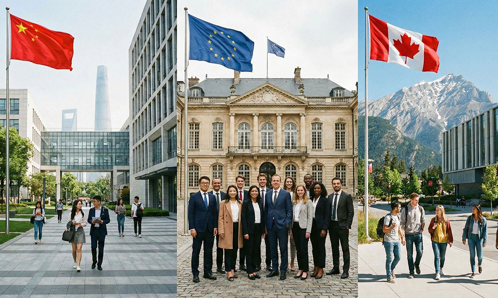 Comparing China's MBA with Europe and Canada
