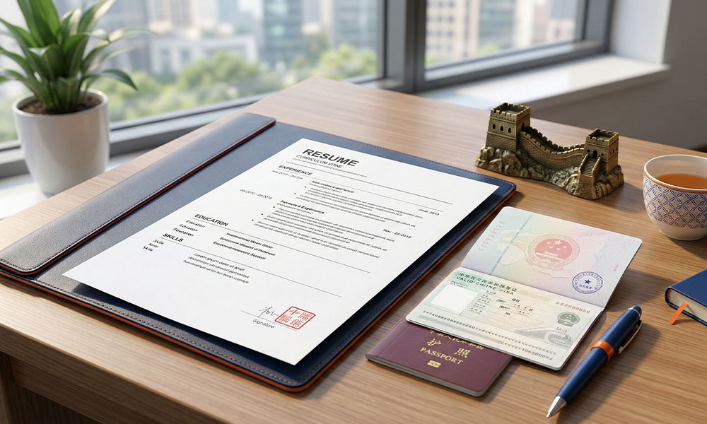 How to prepare an International resume for applying to China?